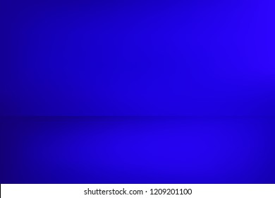 Abstract blue turquoise gredient background. Empty room with spotlight effect. Vector EPS10 Graphic art design.