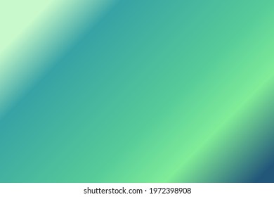 Abstract blue, turquoise and green background. Gradient backdrop. Vector illustration. Abstract concept for your graphic design, banner or poster.