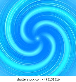 Abstract blue twist background