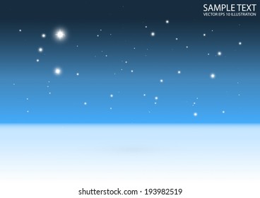 Abstract blue vector 3D design template - Vector blue abstract background space illustration