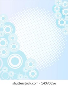 Abstract blue vector background