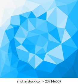 Abstract blue vector background