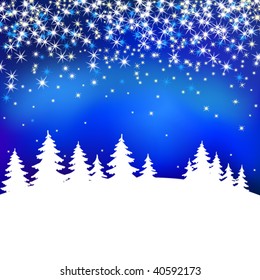 Abstract blue vector background