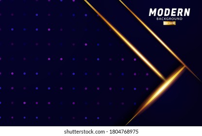 abstract blue vector background banner. Abstract realistic layered paper cut decoration texture with dots pattern.3d backdrop.Vector illustration.Cover layout template.Material design concept