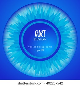 Abstract blue vector background. Beautiful colorful template for your design.