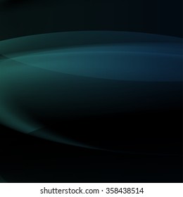 abstract blue vector background with blending colors, blur lines and gradient