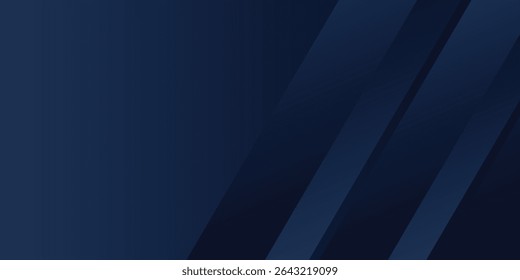 Abstract Blue Vector Background with Diagonal Lines.