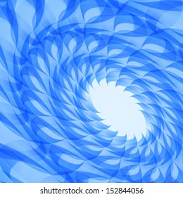 Abstract blue vector background (EPS10).