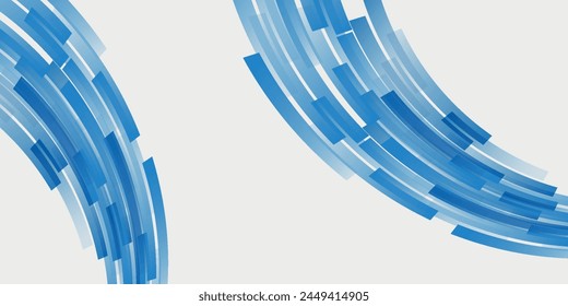 Abstractas fondo de Vector azul. Tecnología de movimiento geométrico azul en blanco. Diseño minimalista moderno brillante para el folleto, el Sitio web, el volante, la cubierta.Vector