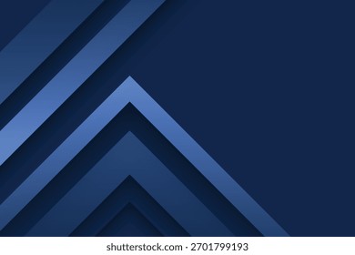 Fundo de vetor azul abstrato com linhas brilhantes e design digital moderno