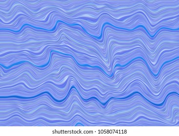 Abstract blue vector background or pattern with handsome lines. Blue marble ink pattern abstract background