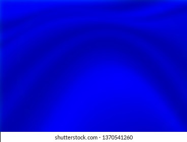 Abstract blue vector background. Satin luxury cloth texture. Smooth elegant silk