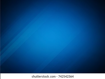 Abstract blue vector background and stripes
