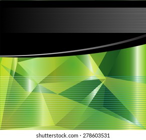 Abstract blue vector background with triangle
