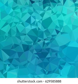Abstract blue vector background with triangles