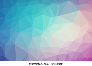 Abstract Blue Vector Background Triangles Stock Vector (Royalty Free ...