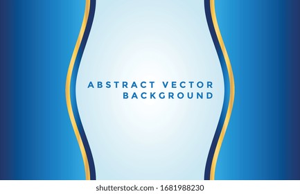 Abstract blue vector background for use in design