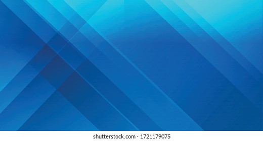 Abstract blue vector background for use in multipurpose design. Dark blue vector abstract background. Creative illustration in geometric shapes style with gradient. Vector illustration design