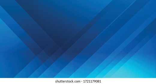 Abstract blue vector background for use in multipurpose design. Dark blue vector abstract background. Creative illustration in geometric shapes style with gradient. Vector illustration design