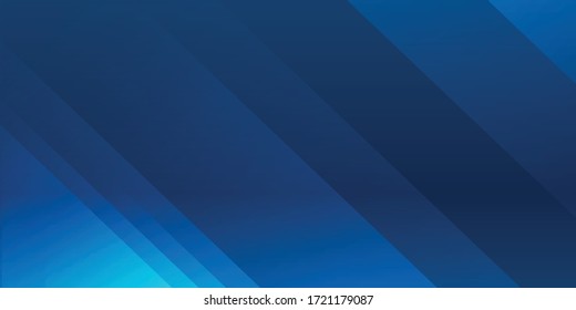 Abstract blue vector background for use in multipurpose design. Dark blue vector abstract background. Creative illustration in geometric shapes style with gradient. Vector illustration design