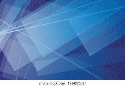 Abstract blue vector background for use in design
