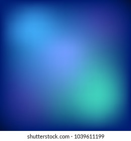 Abstract blue vector gradient background