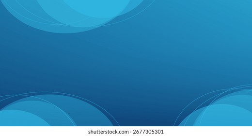 Abstract blue vibrant color background. vector design concept. Decorative web layout or poster, banner