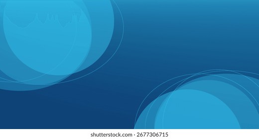 Fondo de color vibrante azul Abstractas. concepto de diseño de Vector. Diseño decorativo del Web o cartel, Anuncio