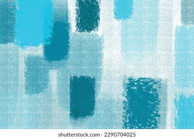 Abstract blue vintage background, vector texture of the old paper