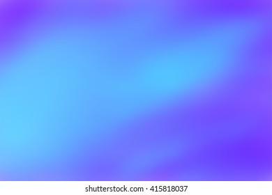 Abstract blue and violet blurred background. Colorful gradient backdrop for web design or screen wallpaper