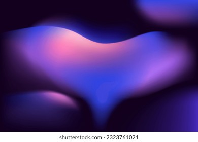 Abstract blue violet purple pink Gradient color Flow curve Background Suitable for presentation, website, ad banner and etc.