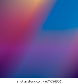 Abstract blue, violet and red blurred gradient background. Vector illustration. Concept for your graphic design, banner or poster