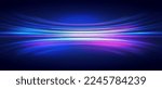 Abstract Blue And Violett Motion Speedlines 