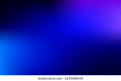 Banner de gradiente azul abstrato e rosa suave visível. Efeito de desfocagem mínimo. Perfeito para arte, pano de fundo, banner, cartaz, textura, branding. Seu projeto de tranding. Vetor eps10. Banner abstrato.