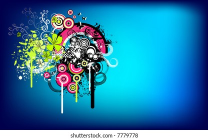 abstract blue wallpaper