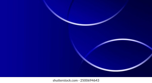 Abstract blue wallpaper background. Dynamic shapes composition. Vector illustration