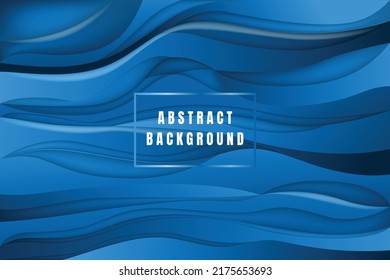 Resumen de diseño de fondo azul y liquidación de arte de fondo
