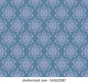 abstract blue wallpaper, seamless pattern