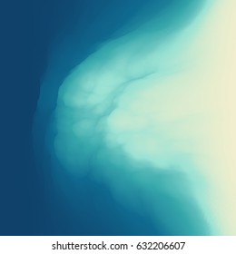 Abstract blue water background with sunbeams. Modern pattern. Vector Illustration For Your Design. 