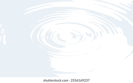 Abstract blue water ripples on white background, perfect for design projects, backgrounds, or textures. Ideal for abstract and nature-themed artworks