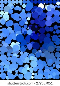 Abstract blue water world background