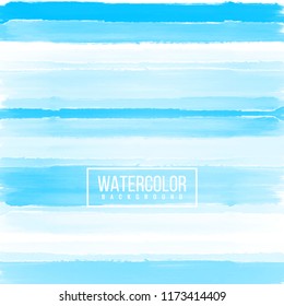 Abstract blue watercolor background