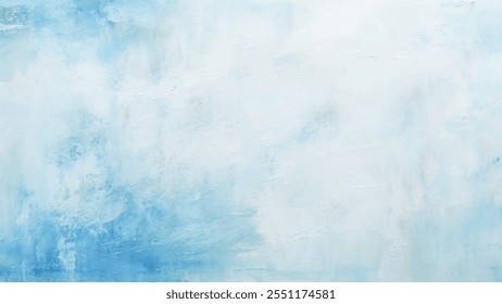 Abstract blue watercolor background design.