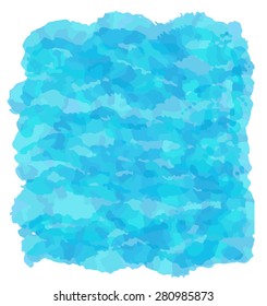 Abstract blue watercolor background. Texture of water