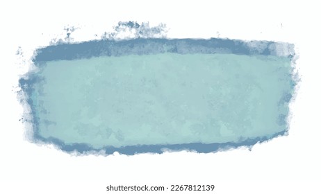 Abstract blue watercolor background for your design, watercolor background concept, vector.