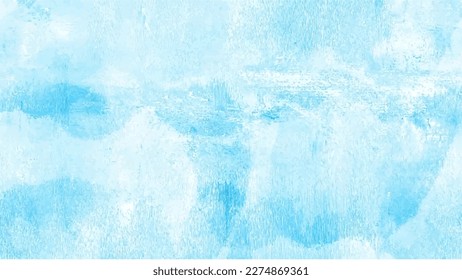 Abstract blue watercolor background for your design, watercolor background concept, vector.