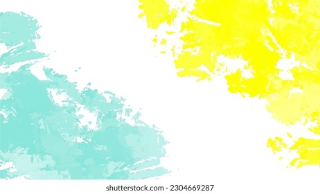 Abstract blue watercolor background.Hand painted watercolor. vector