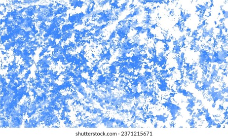 Abstract blue watercolor background.Hand painted watercolor. vector