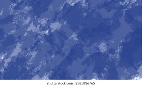 Abstract blue watercolor background.Hand painted watercolor. vector