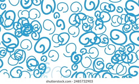 Abstract blue watercolor background.Hand painted watercolor. vector
